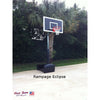 Image of Rampage Turbo Portable Basketball Goal with 36x54 Glass