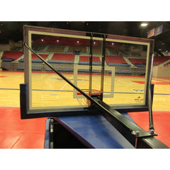 Storm Arena Portable Basketball Goal with 42x72 Glass
