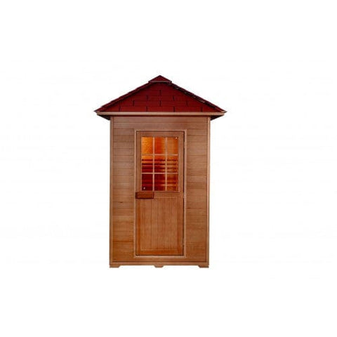 SunRay Eagle HL200D1 2 Person Outdoor Traditional Sauna -