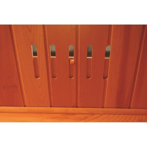 SunRay HL200W Heathrow 2 Person Indoor Infrared Sauna w/