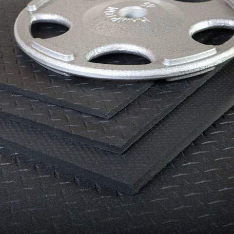 Supermats MuscleMats 6x4 Heavy Duty 100% Recycled Rubber Gym