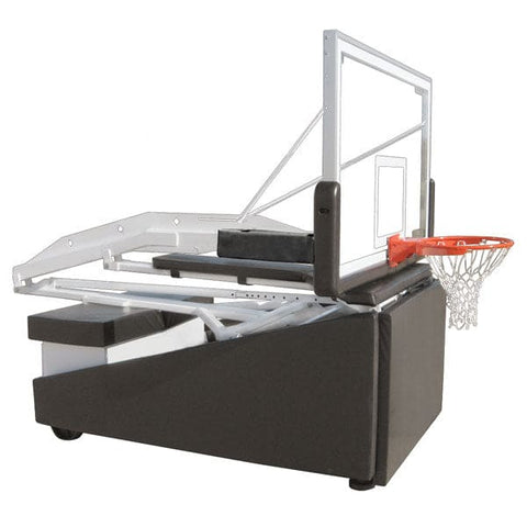 Tempest Triumph Portable Basketball Goal with 42x72 Glass