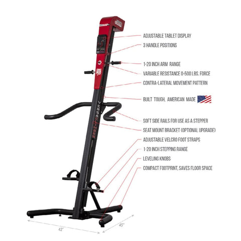 VersClimber TS Vertical Climbing Machine with WIFI and
